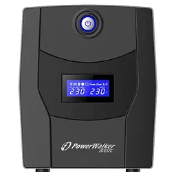 Джерело безперебійного живлення PowerWalker 1500 ВА / 1500 Вт / 7.2 А*ч (10121076) - мініатюра 2