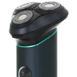 Акумуляторна електробритва водонепроникна, від USB, VGR V-310, Чорна / Бездротова бритва електрична