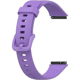 Ремінець DK для Huawei Band 7 Silicone Sport Band Classic (viola)