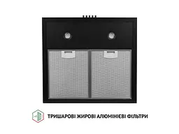 Витяжка Perfelli K 5202 BL 700 LED - мініатюра 5