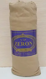 Простирадло на резинці трикотажне Zeron Bej 90х200 - мініатюра 1