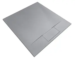 Душовий піддон Rea Bazalt 90x90 grey REA-K4105, Сірий