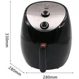 Аерогриль XPRO R 5285 чорний (41039-R 5285) - мініатюра 3