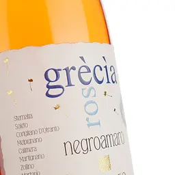 Вино Paololeo Grecia Rose di Negroamaro рожеве сухе 0.75 л - мініатюра 3