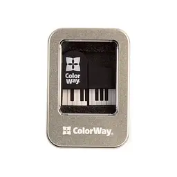 USB флеш накопичувач ColorWay Piano 64 GB 3.0 Black (CW-USBPO64) - мініатюра 9