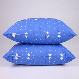 Набір подушок MirSon №0137 Сolor Fun Line Milky Way EcoSilk 2 шт. синій (2200011158426) - мініатюра 2