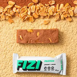Батончик FIZI Protein Bar Арахіс-какао, 45 грам - мініатюра 6