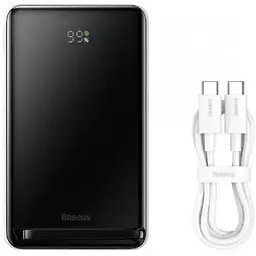 Портативна батарея Baseus Magnetic Bracket Overseas Edition 20W 10000mAh біла PPCX000202 - мініатюра 9