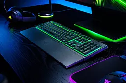 Клавіатура USB Razer Ornata V3 X UKR Black (RZ03-04471900-R371) UA - мініатюра 7