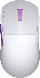 Миша бездротова Hator Quasar 2 Ultra 4K White/Lilac (HTM571WL) - мініатюра 2