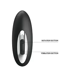 Стимулятор простати Pretty Love Prostate Massager, 15.9 см (чорний) - мініатюра 4