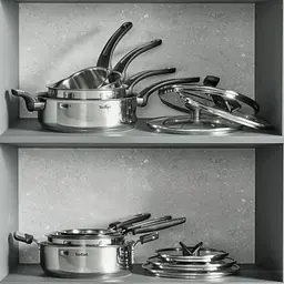 Сотейник Tefal Excellence+, з кришкою, 26см, чорний (E3337145) - мініатюра 7