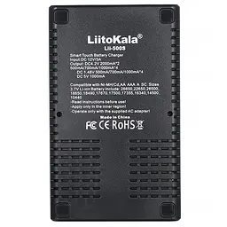 Зарядний пристрій LiitoKala Lii-500S, 4x(Lion/NiMH/NiCd), Power Bank, discharge function, display - мініатюра 4