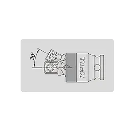 Кардан ударний 3/4" Toptul посилений KACN240P - мініатюра 2