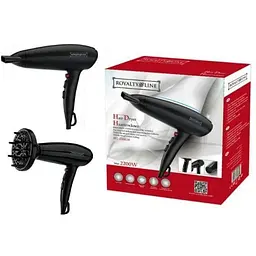 Фен для волосся Royalty Line HT 220016 2200 Вт з дифузором  - мініатюра 4