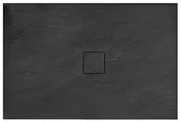 Душовий піддон Rea black Stone 90x120 REA-K9603, Чорний