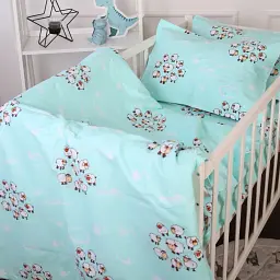 Підковдра MirSon Бязь Kids Time 20-0030 Lambs 160х220 см (2200009638305) - мініатюра 2