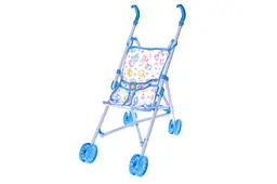 Візок з лялькою сидячий H01-63 в кульку р.62x20см YG Toys - мініатюра 4