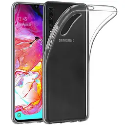 TPU чохол Epic Transparent 1,5mm для Samsung Galaxy A70 (A705F) Безбарвний (прозорий)
