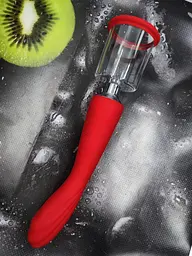Вібратор Dream Toys Georgia Red Revolution, 29 см червоний - мініатюра 7
