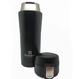 Термочашка Krauzer 500 мл чорна (86-500Matte Black) - мініатюра 3