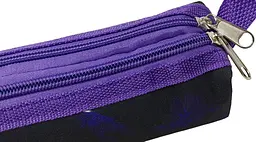 Пенал шкільний Expertiz Zweikammer-etui 20x5.5x5 см поліестер чорний з фіолетовим (динозаври) - мініатюра 6