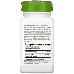 Звіробій Nature's Way St. John's Wort 350 мг 100 капсул (NWY17300) - мініатюра 2