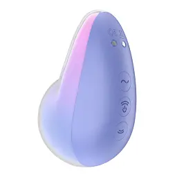 Вакуумний стимулятор клітора з вібрацією Satisfyer Pixie Dust фіолетовий - мініатюра 5