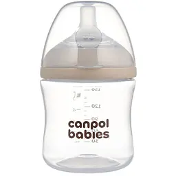 Пляшечка антиколікова Canpol babies Natural Shape з соскою Dual-zone 150 мл (35/400)