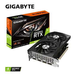 Відеокарта GIGABYTE GeForce RTX3050 8Gb WINDFORCE OC V2 (GV-N3050WF2OCV2-8GD) - мініатюра 8
