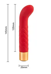 Вібратор B - Series Lyla G Spot 14.5 см (червоний) - мініатюра 10