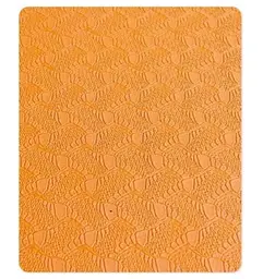 Килимок для йоги та фітнесу U-POWEX TPE Yoga mat Orange/Blue (183х61х0.6) (UP_1000_TPE_Or/Blue) - мініатюра 4
