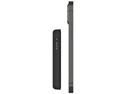 Зовнішній акумулятор (павербанк) Belkin MagSafe 2500mAh Wireless Power Bank black (BPD002BTBK) - мініатюра 6