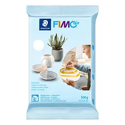 Пластика самозастигаюча Fimo Air біла 500г