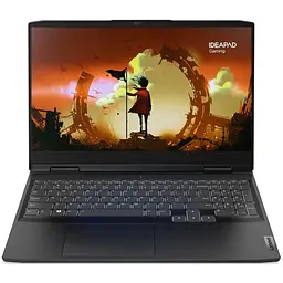 Ноутбук Ігровий LENOVO IdeaPad Ігровий 3 15ARH7, AMD Ryzen 5 6600H до 4.5Ghz, 15.6" Full HD, 16GB, SSD 1TB, NVIDIA GeForce RTX 3050 4GB, Free DOS