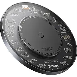 Бездротовий зарядний пристрій Baseus Simple 2 Wireless Charger 15 W with Cable Type-C To Type-C 24 W 12 V 2 A 1 - мініатюра 2