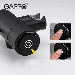 Вбудований гігієнічний душ GAPPO G7288-6 - мініатюра 3