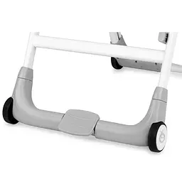 Стільчик для годування MoMi LUXURIA Light Grey - мініатюра 8