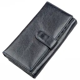 Гаманець-клатч із візитницею ST Leather 18880 сіро-синій - мініатюра 6