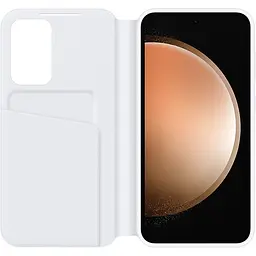 Оригінальний чохол-книжка Samsung Galaxy S23 FE Smart View Wallet Case White EF-ZS711CWEGRU SM-S711 - мініатюра 2