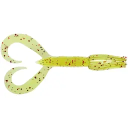 Силікон Keitech Little Spider 2" PAL#01 Chartreuse Red Flk (8 шт/уп)