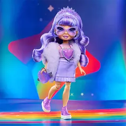 Лялька Rainbow High Creative Crystals - Віолетта (121404) - мініатюра 6