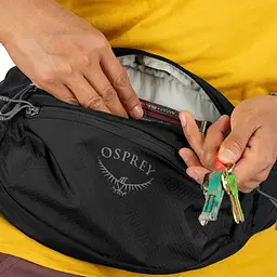 Поясна сумка Osprey Daylite Waist Чорний - мініатюра 4