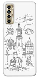 TPU чохол Demsky Lviv spirit для TECNO Camon 17P