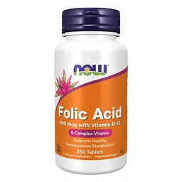 Фолиевая кислота Folic Acid 800 mcg 250 tabs
