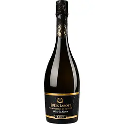 Вино ігристе Jules Larose Blanc de Blancs Brut, біле, брют, 11%, 0,75 л (687239)