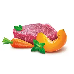 Сухий корм для собак Home Food ADULT MINI/MEDIUM Hypoallergenic з телятиною, овочами та духмяними травами 700 г (4820290090323) - мініатюра 3