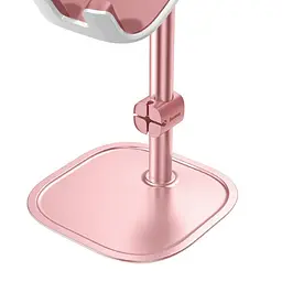 Настільний тримач для телефона та планшета Baseus Literary Youth Desktop Bracket SUWY-0R Rose gold - мініатюра 2
