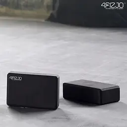 Блок для йоги 4FIZJO Black 4FJ1387 (P-5907222931387) - мініатюра 3