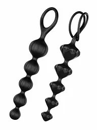 Набір анальних намист Satisfyer Beads, set of 2, black Satisfyer SO2740 89204